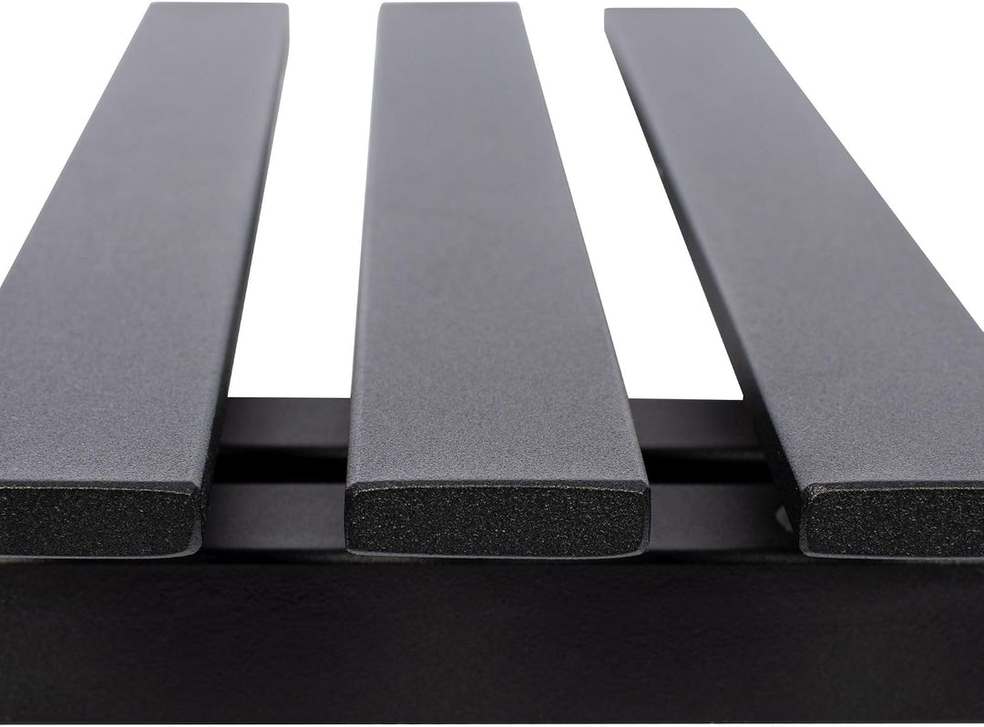 Schulte Ignis elektrischer Heizkörper, 120 x 50 cm, 400 Watt, Pearl Schwarz, befüllt Inklusive Heizs