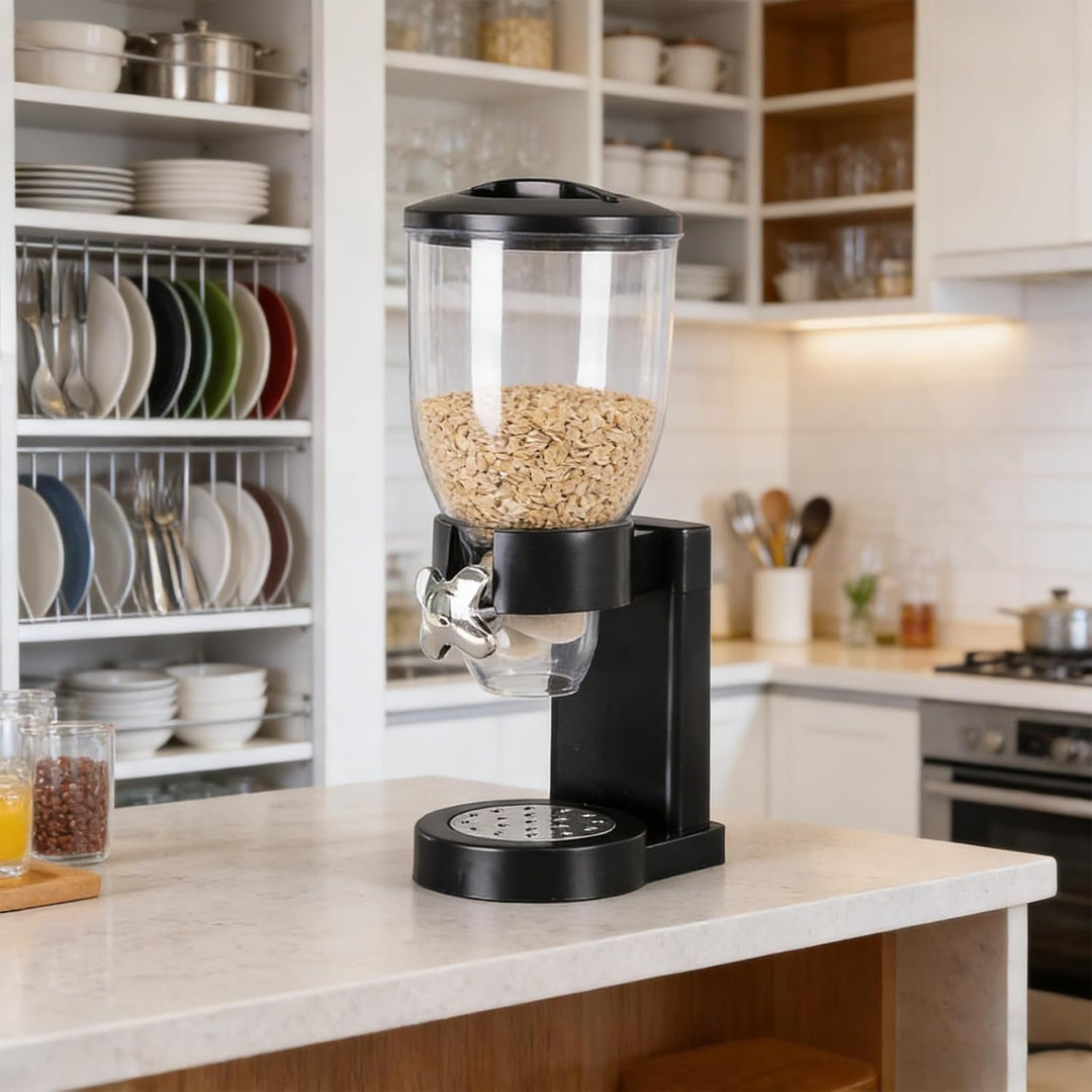 LUPATDY Pack Müslispender 3.5L, Aufbewahrungsbox Küche Organizer mit Deckel, Cereal Dispenser für Mü