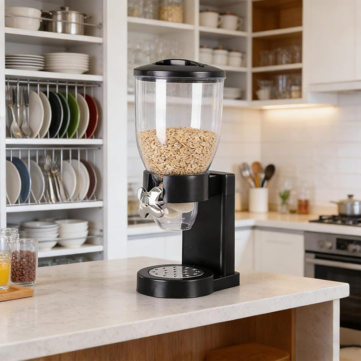 LUPATDY Pack Müslispender 3.5L, Aufbewahrungsbox Küche Organizer mit Deckel, Cereal Dispenser für Mü