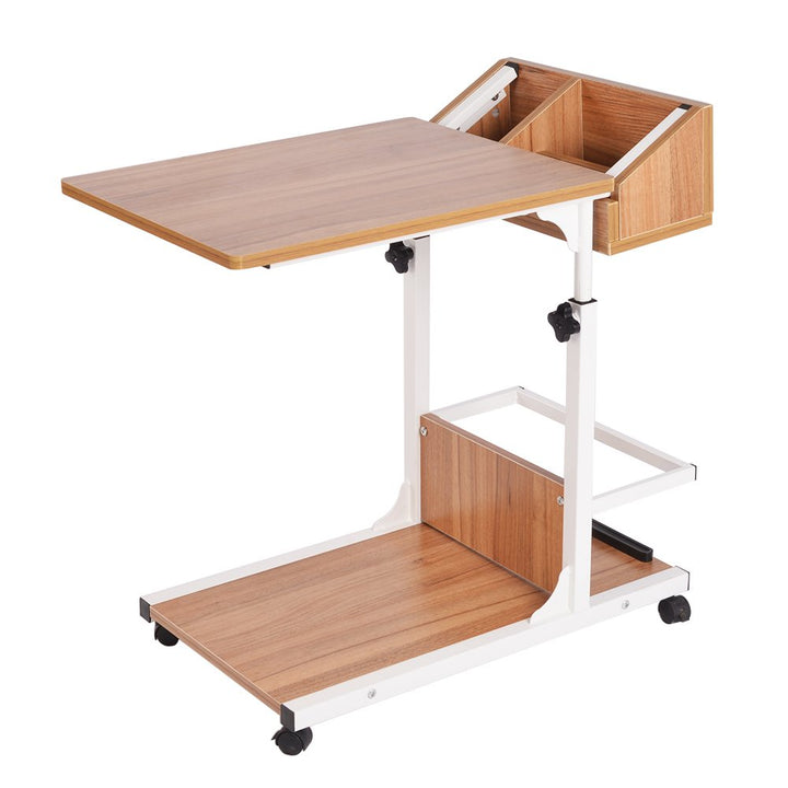 soges Beistelltisch Pflegetisch Hochverstellbarer Computertisch Laptoptisch PC Notebook Tisch Laptop