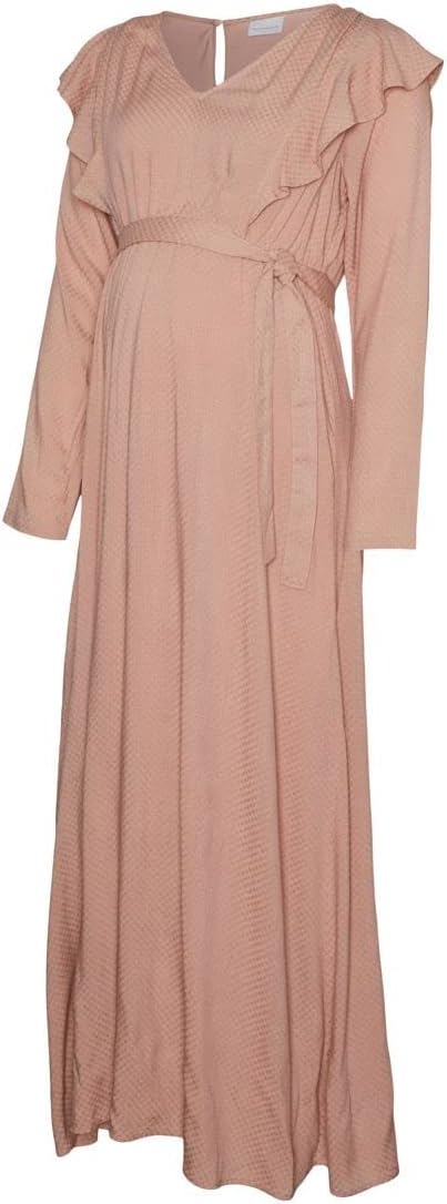 MAMALICIOUS Damen Midikleid M Misty Rose, M Misty Rose