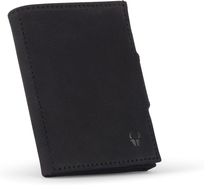 DONBOLSO Wallet NextGen Leder I Slim Wallet mit Münzfach I Geldbeutel mit RFID Schutz I Kartenetui b