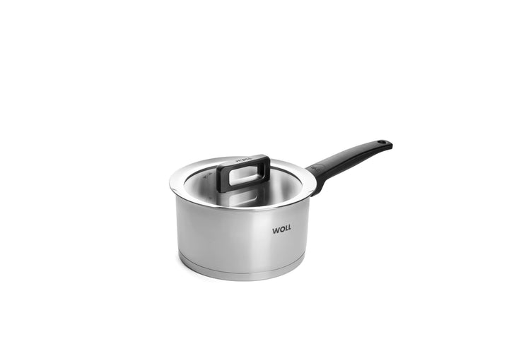 Woll Concept Stieltopf mit Deckel - Induktiv -, Ø 18 cm, 10 cm hoch, 2,5l - Geeignet für alle Herdar