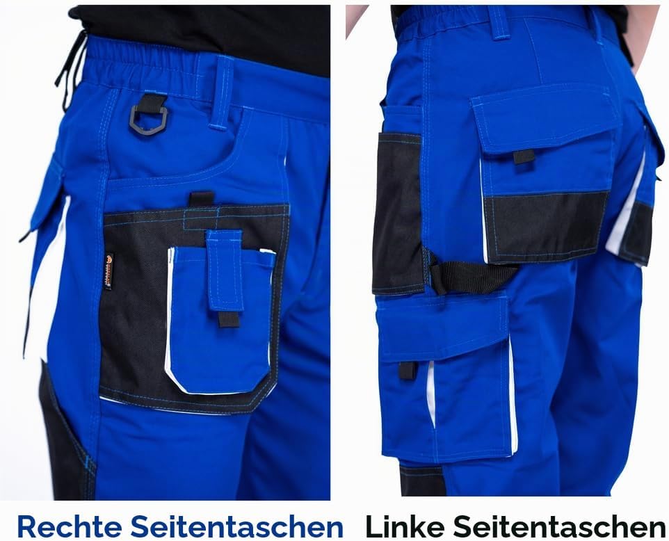 Mazalat Arbeitshosen männer mit Kniepolstertaschen, Grössen S-XXXL, Arbeithose Herren, Arbeitshose,