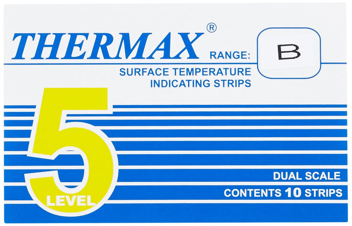 neoLab 3-1912 Temperatur-Messstreifen, 49 Grad C bis 71 Grad C (10-er Pack)