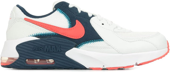 Nike Herren Air Max Excee Sneaker 31.5 EU Summit White Bright Crimson, 31.5 EU Summit White Bright C