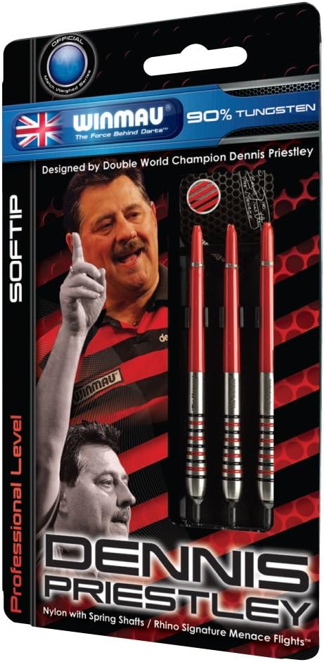 WINMAU Dennis prestley-Dartpfeile Nylon 18 g, 18 g