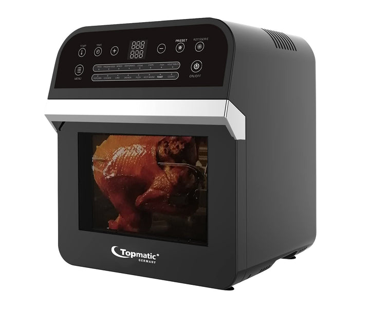 Heissluft-Fritteuse 12L DAF-1600.12LB Schwarz