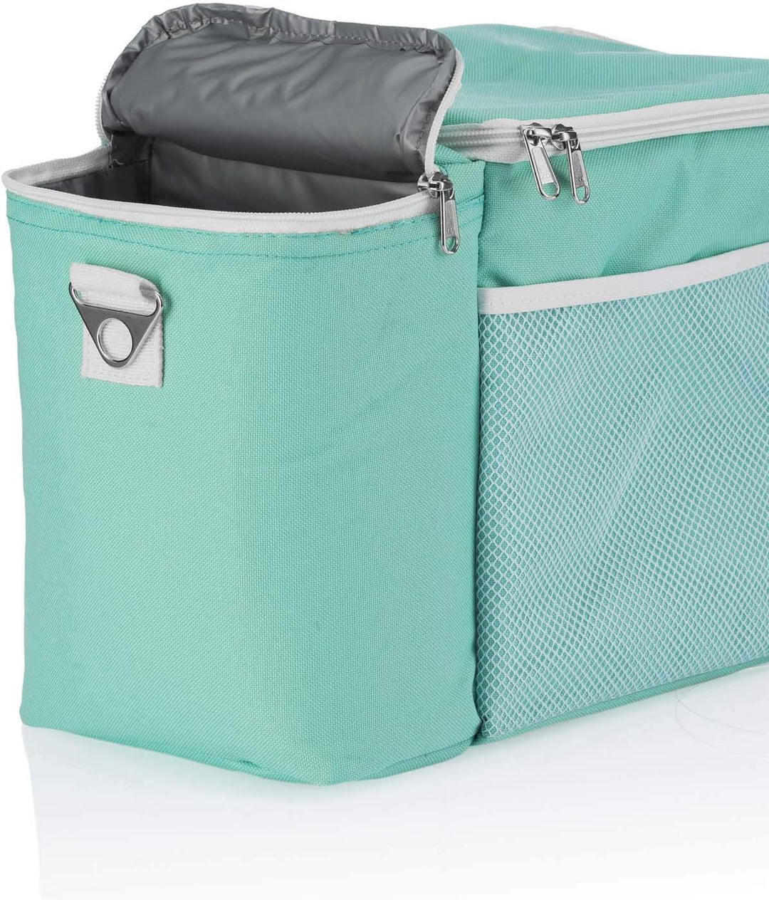 Dimono® Kühltasche 15L mit 3 Brotzeitdosen; Picknick-Tasche mit 3 Meal Prep Launchbox Dosen + Deckel