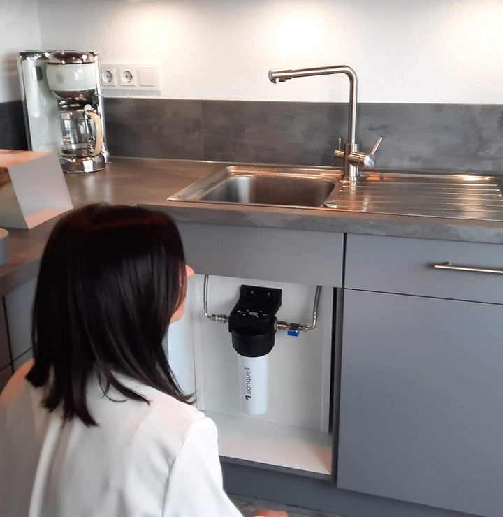 Premium Untertisch Wasserfilter, 8 Liter/Minute, entfernt 100 Schadstoffe, hohe Kapazität, kein sepa