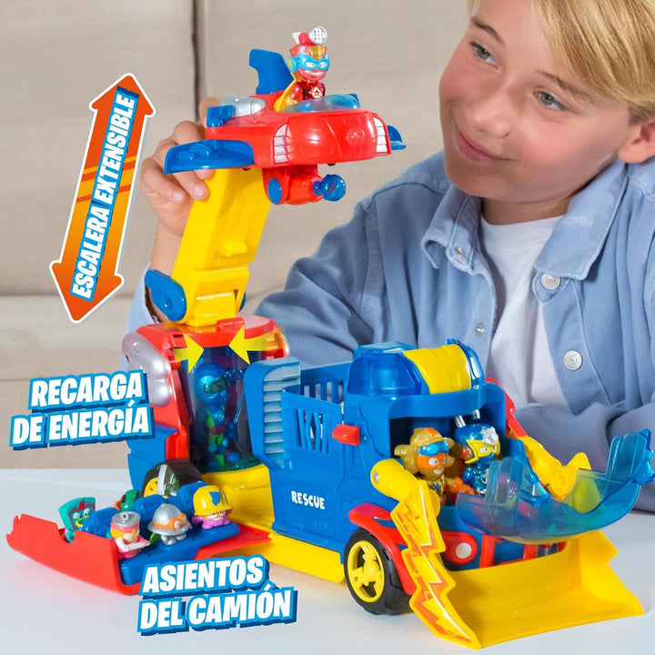 SUPERTHINGS Rescue Truck – SuperThings Rescue Truck with an extendable Ladder and a Detachable Rescu