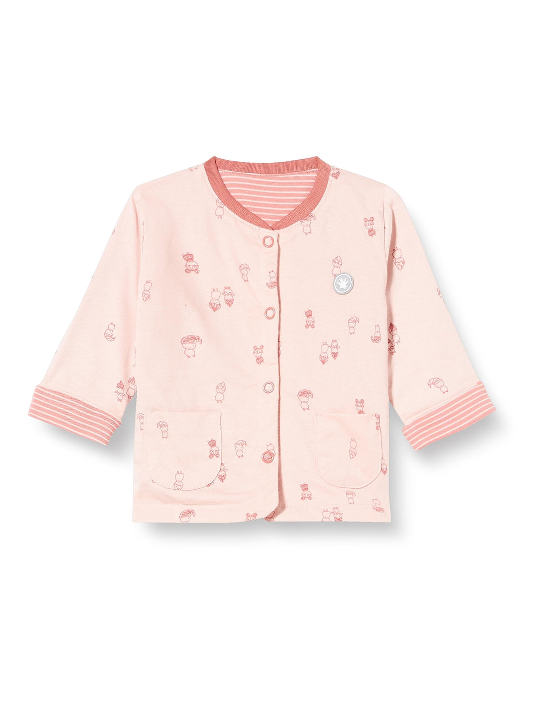 Sigikid Unisex Baby Classic Jungen und Mädchen Wendejacke 56 Rosa, 56 Rosa