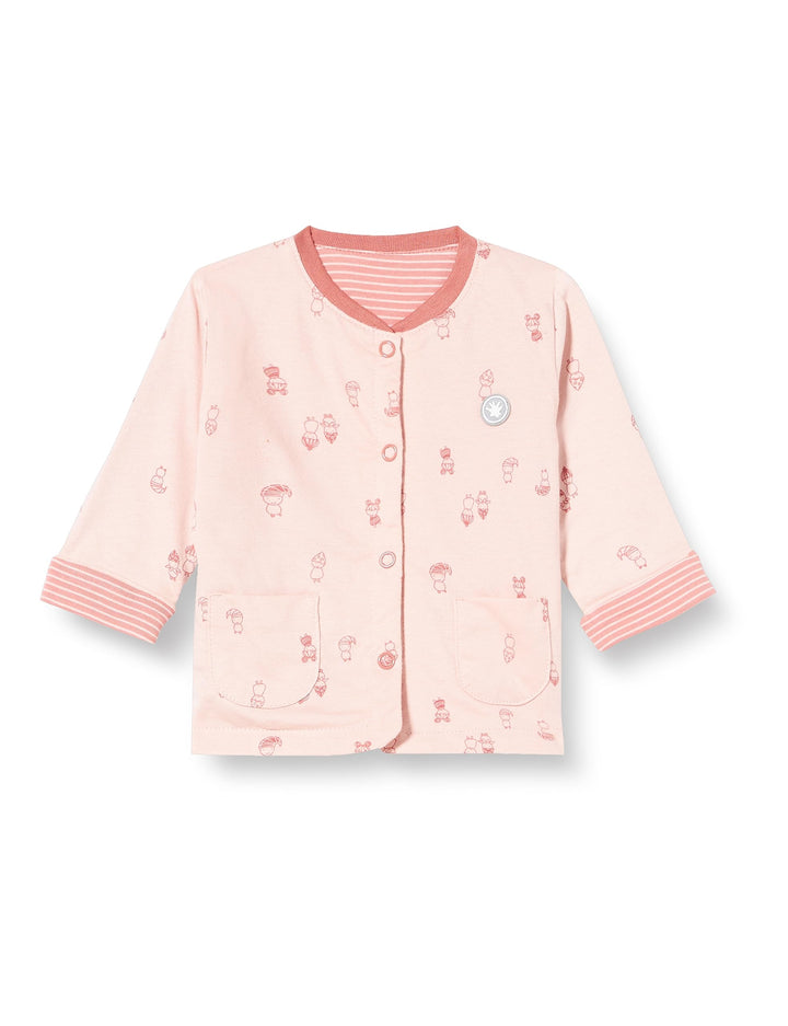 Sigikid Unisex Baby Classic Jungen und Mädchen Wendejacke 56 Rosa, 56 Rosa