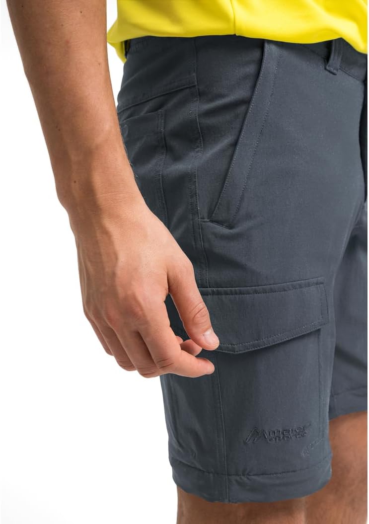 Maier Sports Torid Slim Zip, Herren Wanderhose, Wasserabweisende Outdoorhose für Trekking und Hiking