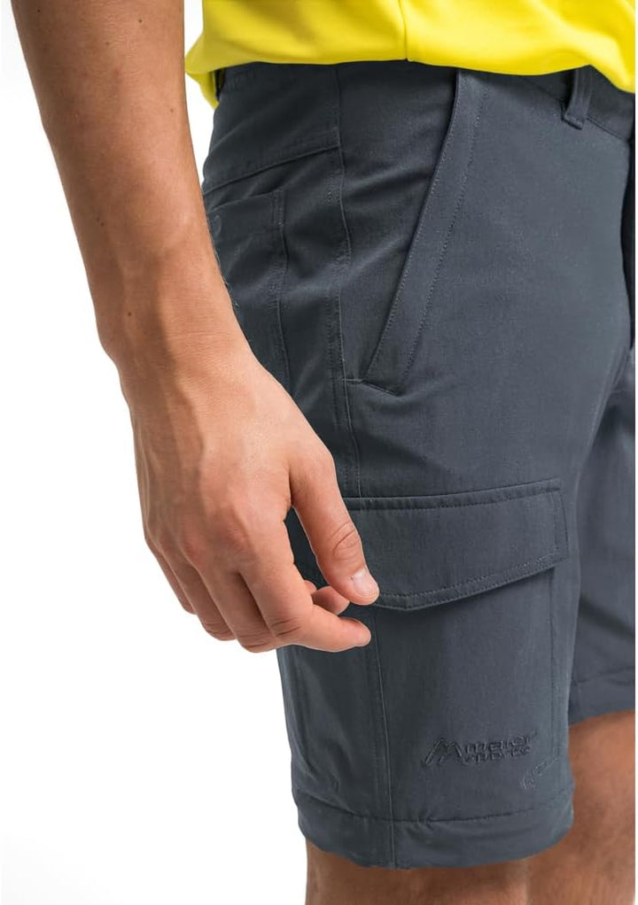 Maier Sports Torid Slim Zip, Herren Wanderhose, Wasserabweisende Outdoorhose für Trekking und Hiking
