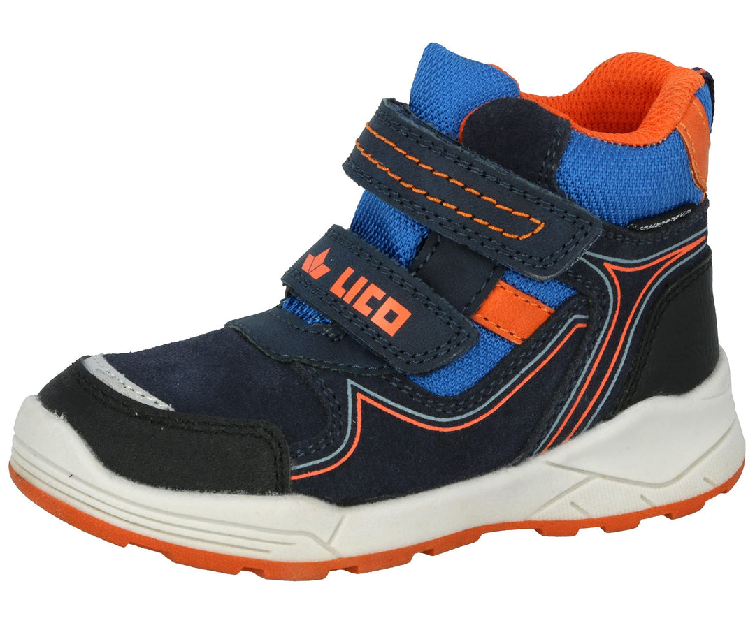 Lico Jungen Tarik V Schneestiefel 25 EU Marine Orange, 25 EU Marine Orange