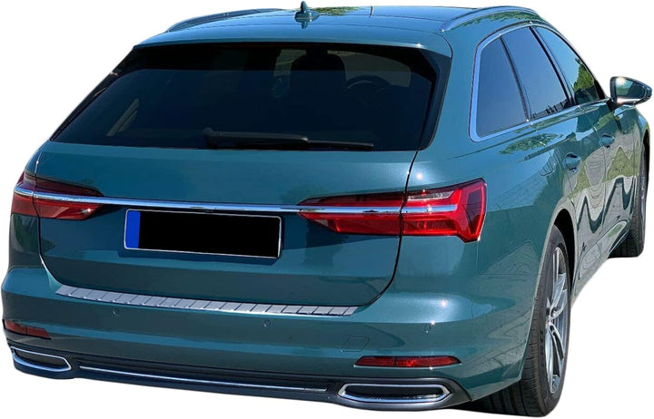 Ladekantenschutz Edelstahl CHROM kompatibel für AUDI A6 Avant | Typ C8 | BJ ab 2018 | premium Qualit