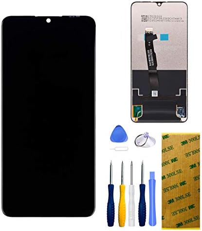 Xlhama LCD-Touchscreen Kompatibel für Huawei P30 Lite Schwarz Komplett Montierte Ersatzreparaturwerk