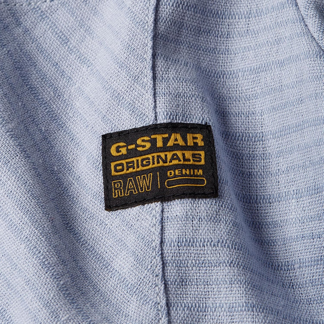 G-Star RAW Herren Workwear Resort s Shirt L Mehrfarben (Faze Blue Rainbow Stripe D24299-d533-g300),
