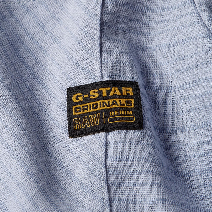 G-Star RAW Herren Workwear Resort s Shirt L Mehrfarben (Faze Blue Rainbow Stripe D24299-d533-g300),