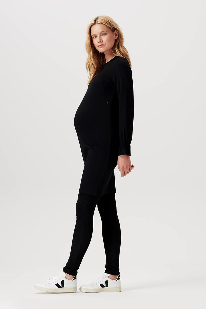 Noppies Damen Panama Over The Belly Leggings XS-S Schwarz, XS-S Schwarz