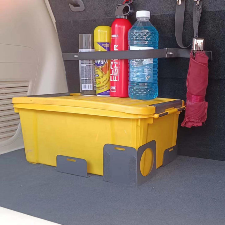 Auto organizer,Auto kofferraum organizer, Auto-Kofferraum-Teiler für Pkw,kofferraum klett fixierung,