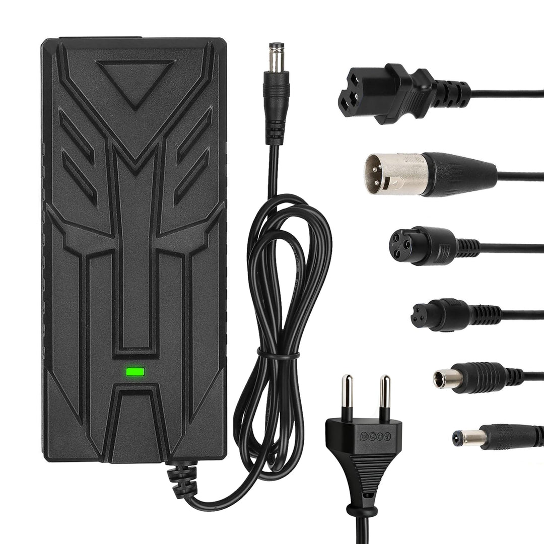 Ladegeräte für Scooter，42V 2A E Scooter Ladegeräte，Hoverboard Ladekabel，18V-36V Universal Elektrorol