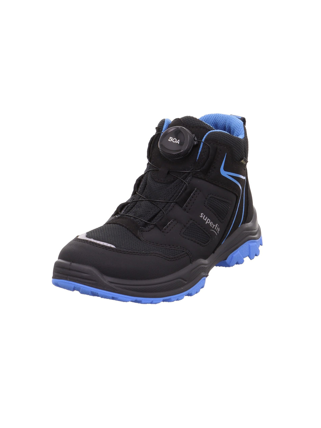 Superfit Jupiter Sneaker Gore-Tex 1-000075 Jungen 36 EU Weit Schwarz Hellblau 0000, 36 EU Weit Schwa