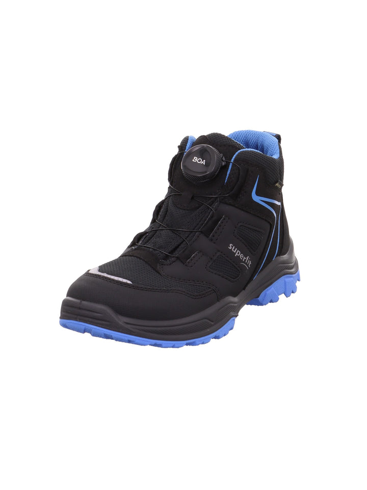 Superfit Jupiter Sneaker Gore-Tex 1-000075 Jungen 36 EU Weit Schwarz Hellblau 0000, 36 EU Weit Schwa