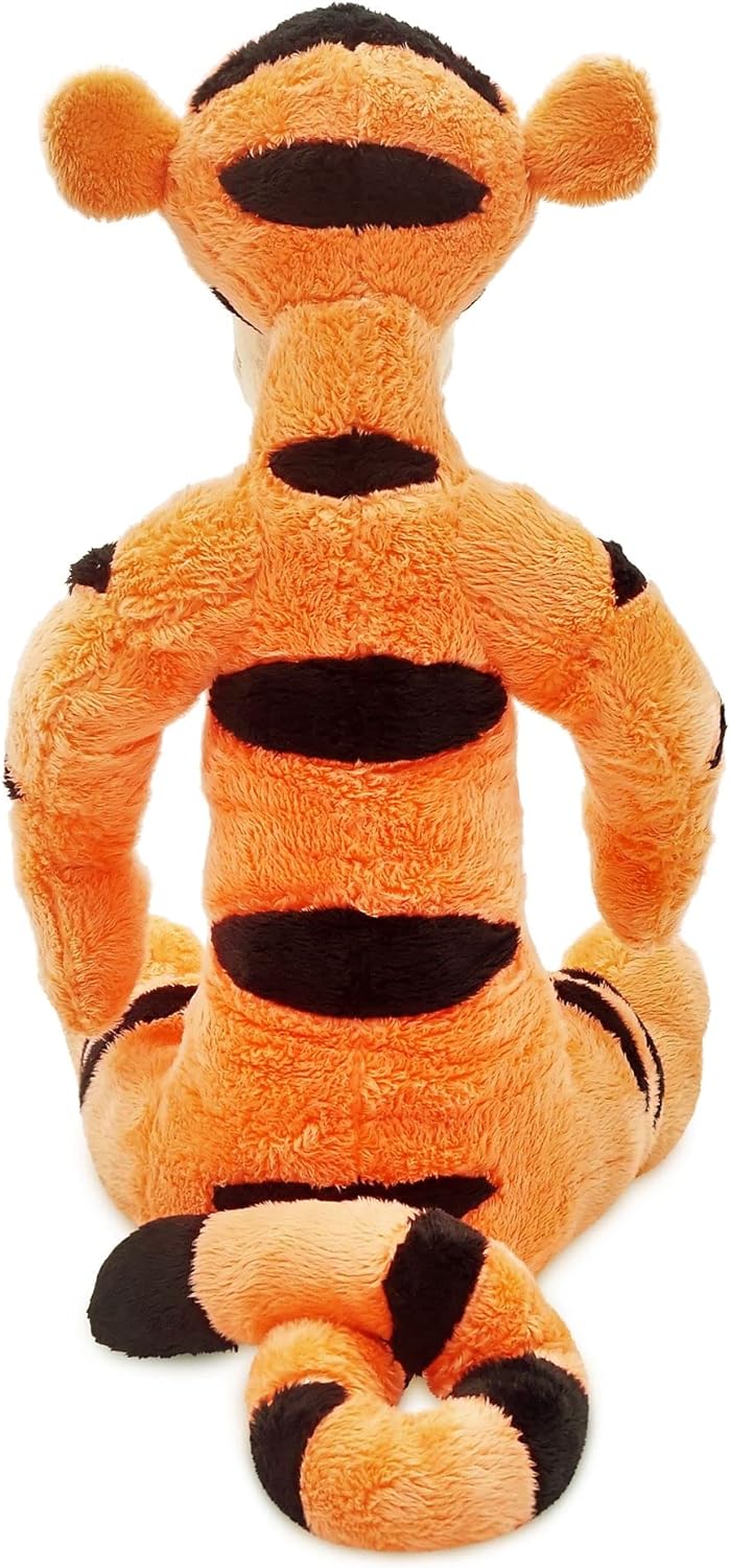 Disney Store Offizielles mittelgrosses Tigger-Stofftier, 44 cm, aus weichem Plüschmaterial mit Stick