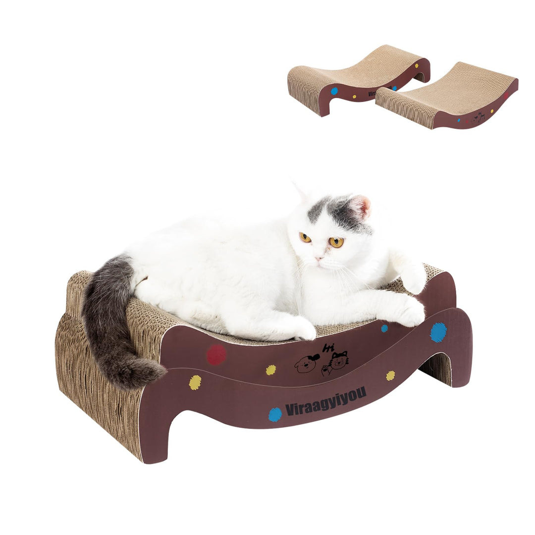 Kratzpappe für Katzen Kratzbrett, Kratzbretter Katze Katzenkratzbretter, Cat Scratcher Post for Scra