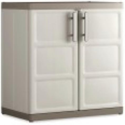 Kis Kunststoffschrank "Excellence XL" niedrig, 1 Stück, sandfarben, 9681000 0313 02