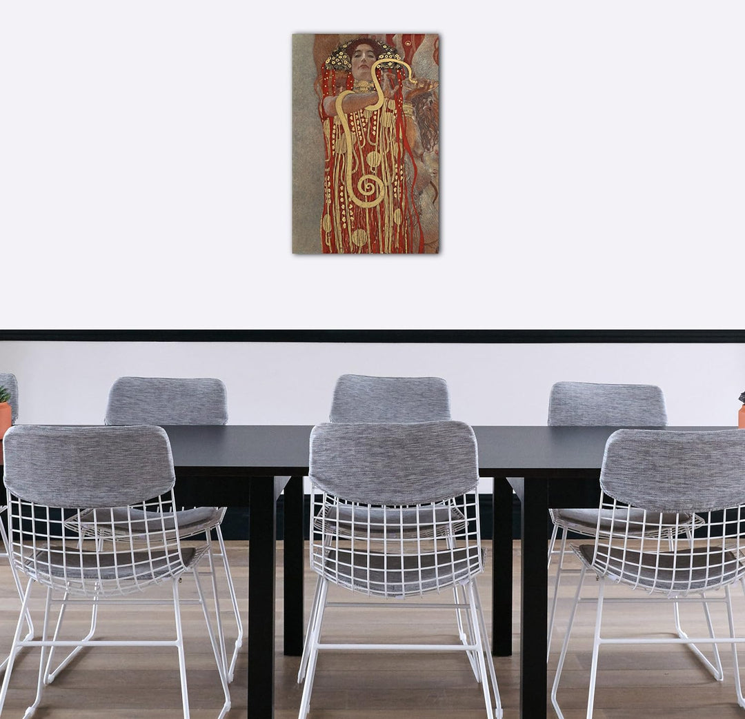 Printed Paintings Leinwand (60x80cm): Gustav Klimt - Hygieia 60x80 cm, 60x80 cm