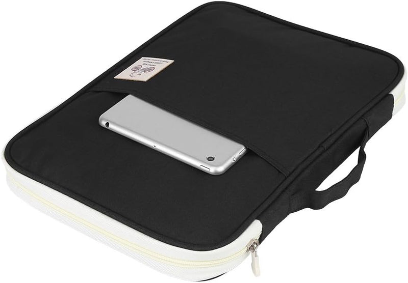 Multifunktionale Business A4 Wasserdichte Dokumententasche, Portfolio Organizer Tasche mit Reissvers