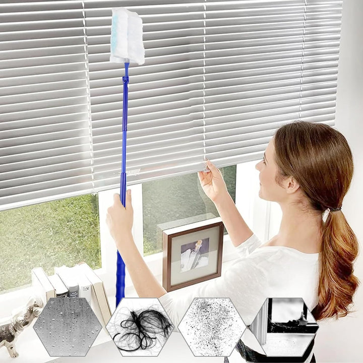 40 Stück Staubmagnet Duster Nachfüllpack für Swiffer Staubwedel Teleskop Starterset Staubwischer Sta