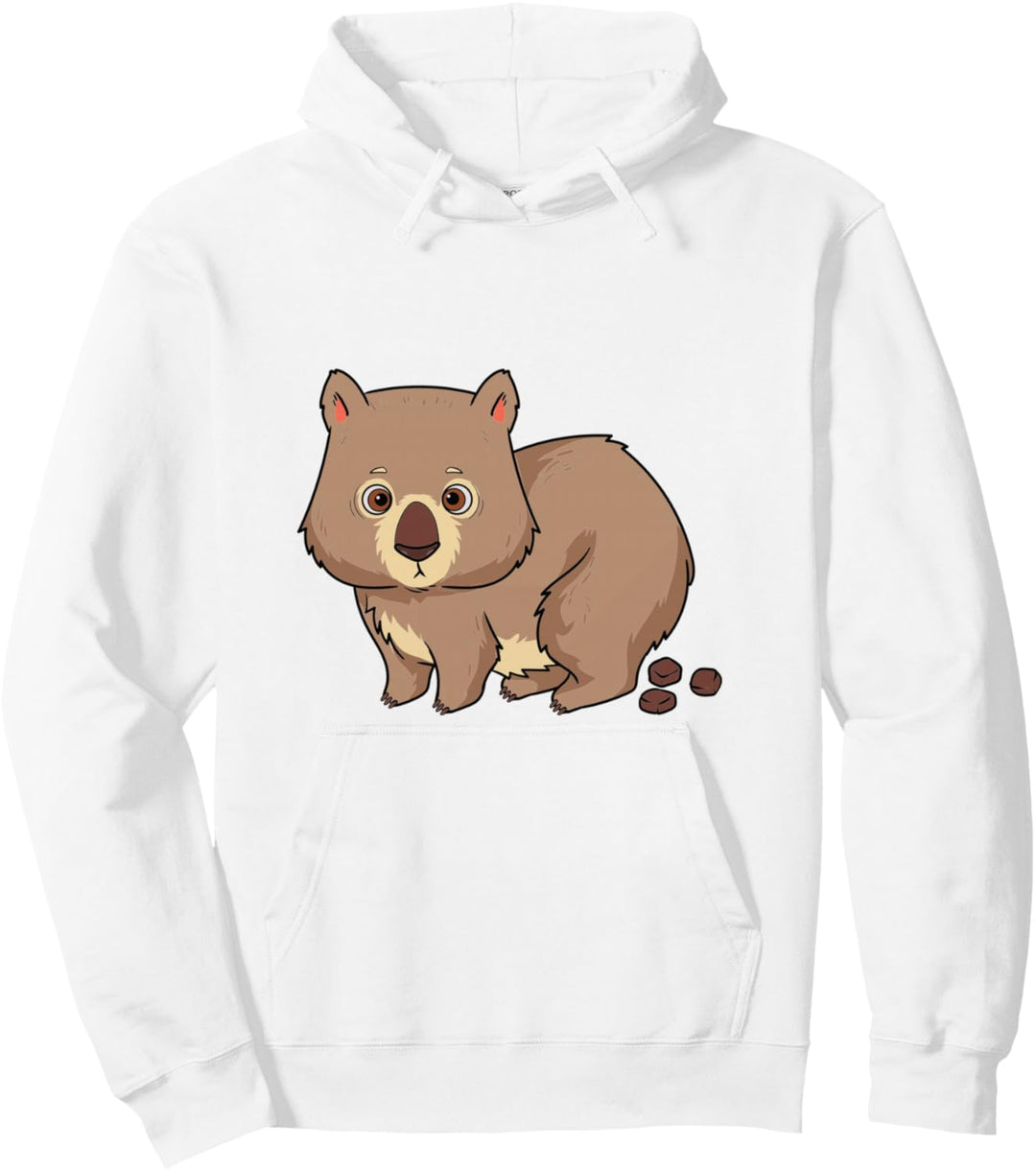 Wombat Ithe Wombats I Tiere, die kacken Portraits Australien Pullover Hoodie