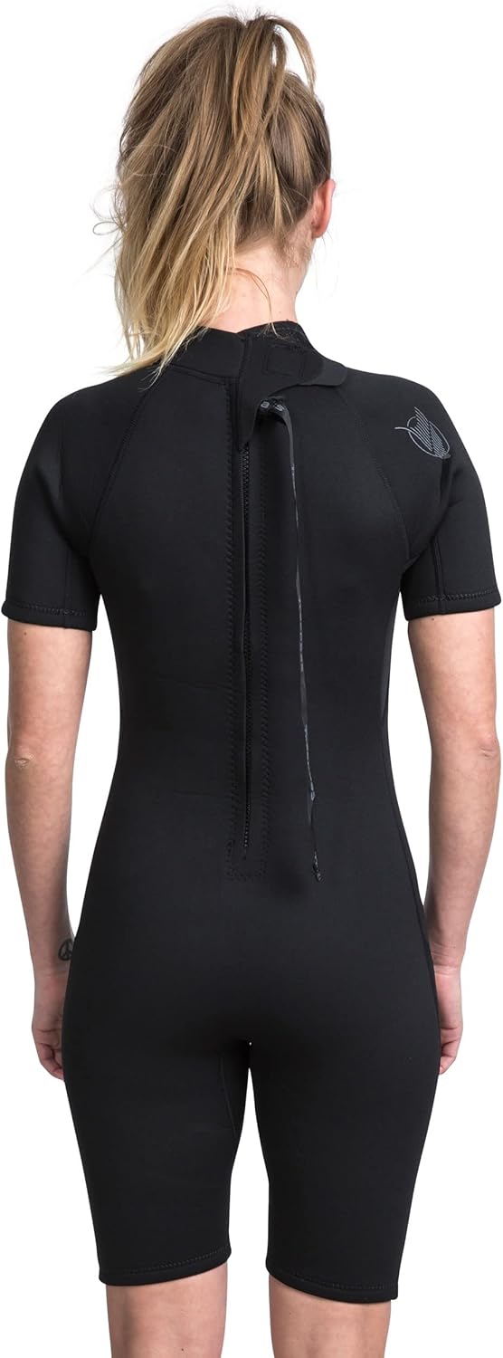 Trespass scubadive Damen Kurz Neoprenanzug M Schwarz, M Schwarz