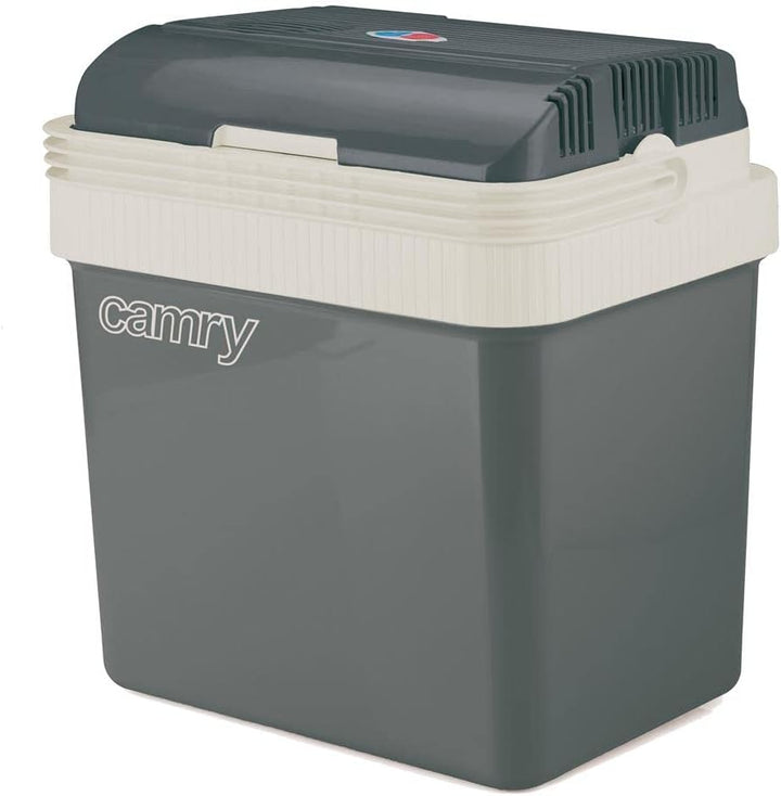 Camry CR 8065 Tragbare Elektrische Kühlbox, 21 Liter, Camping-Kühlschrank, 12 V und 220-240V für Aut
