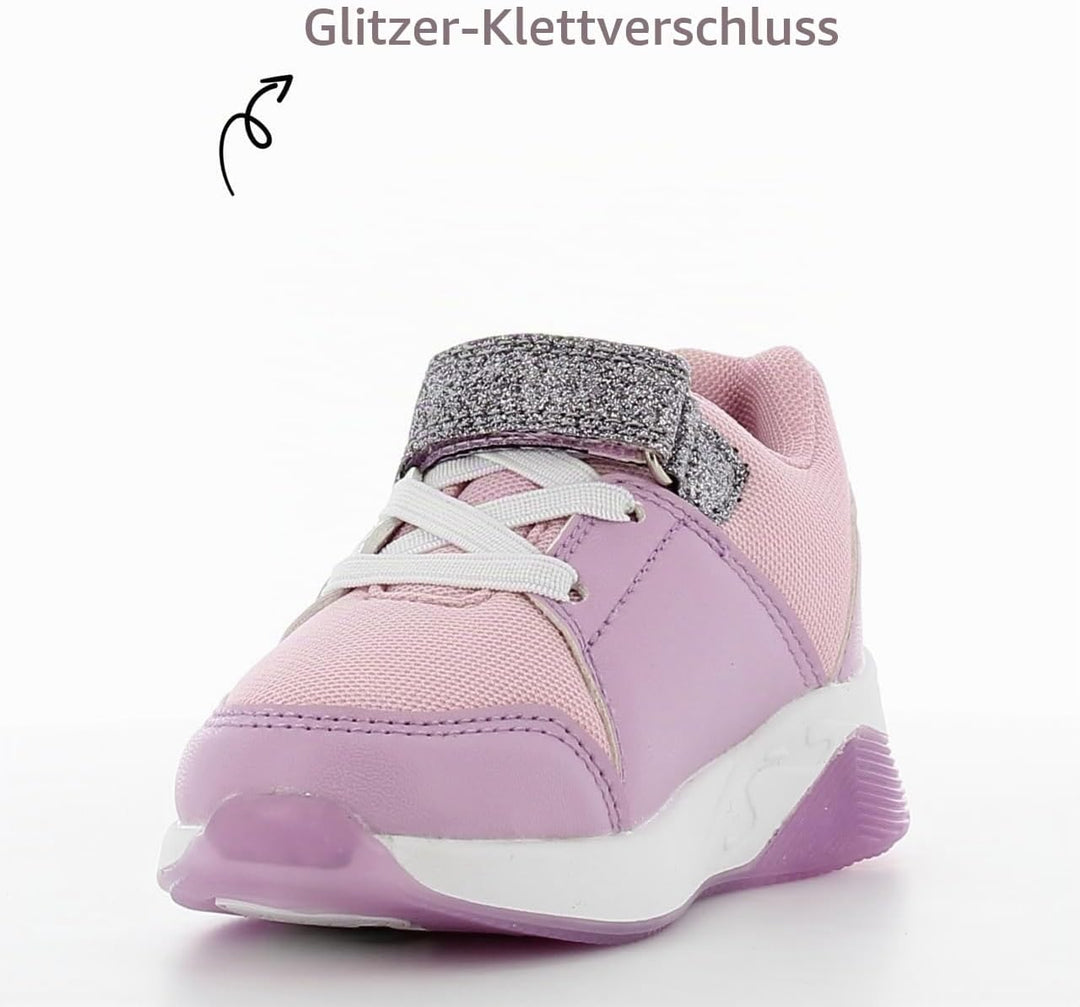 Disney Frozen Schuhe Mädchen 2 bis 8 Jahre, Kinderschuhe mit Anna und ELSA Motiv, Leuchtschuhe Kinde