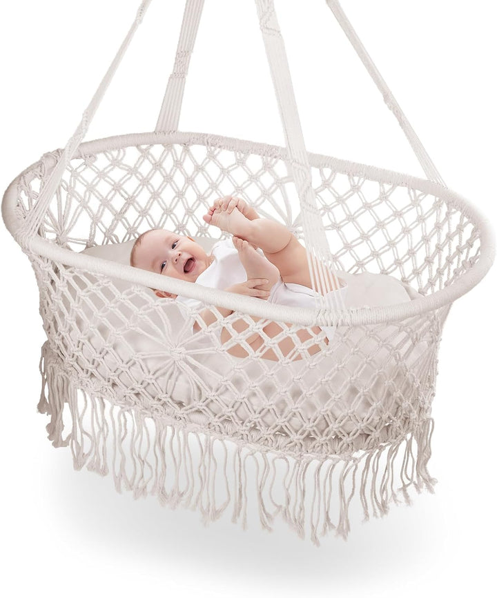 Sinbide Babywiegen, Baby Wiege für Babys und Kleinkinder ab Geburt bis 3 Jahre, Aufhängen Bette, Boh