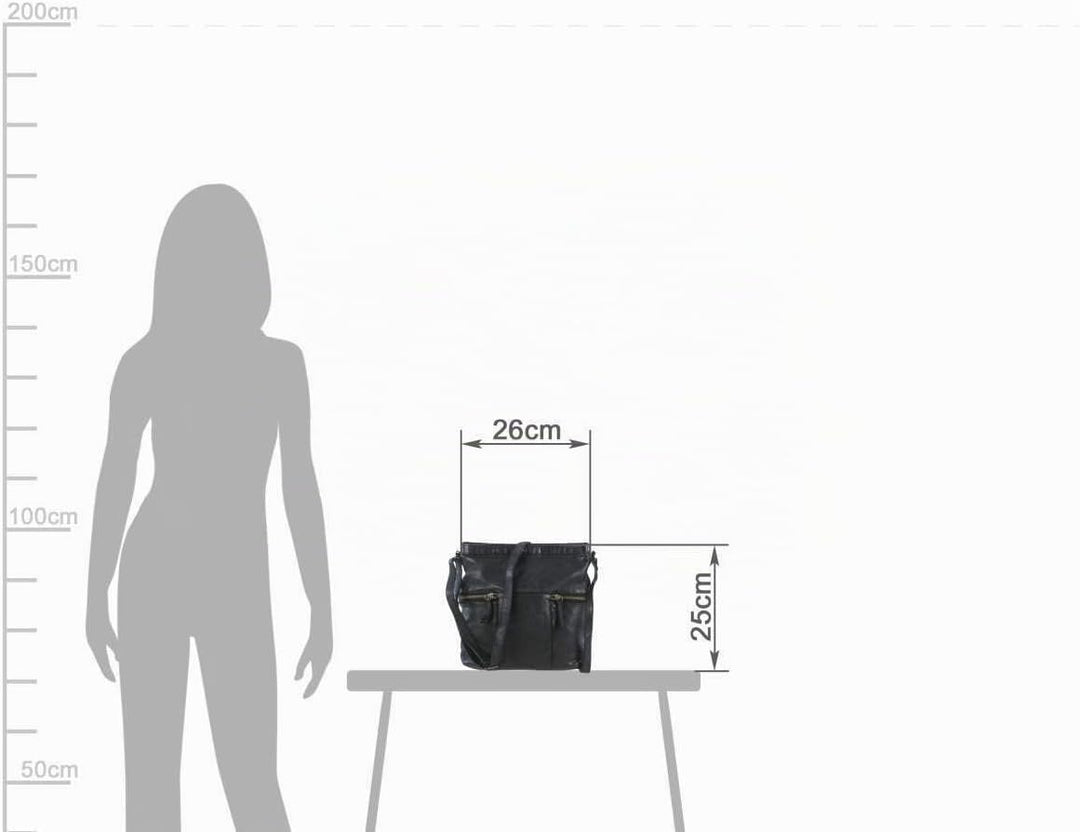 Bear Design Chessi Schoudertas Black