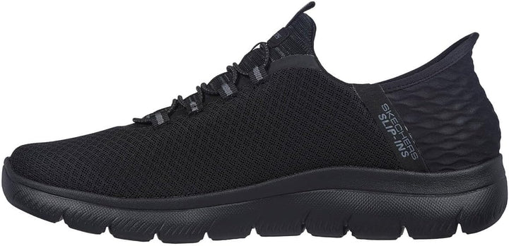 Skechers Herren Summits High Range Sneakers 39 EU Weit Black Mesh Trim, 39 EU Weit Black Mesh Trim