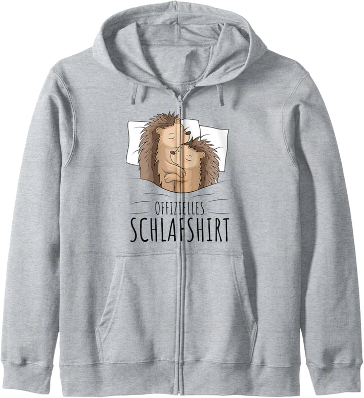Offizielles Schlafshirt Igel Kapuzenjacke