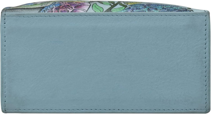 Anuschka Damen echt Leder Mini Sling Organizer Tasche, Kreuztasche, Stylisher Organizer Underwater B