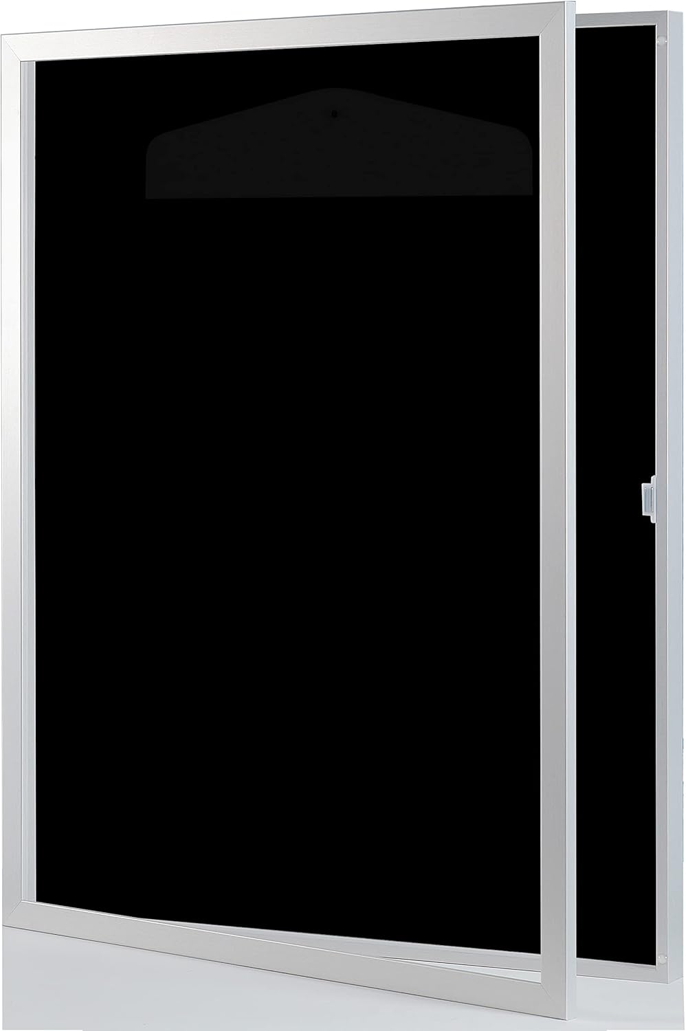 Stallmann Design Trikotrahmen 'Easy Click & Fill' mit Tür | Rahmen-Farbe: Aluminum-Optik | Hintergru
