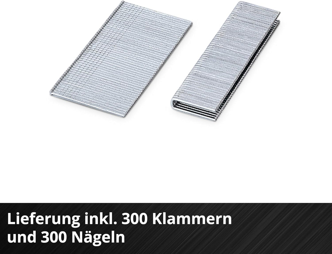 Einhell Akku-Nagler / -Tacker TE-CN 18/32 Li - Solo Power X-Change (18 V, 20 Schläge/min, max. 25 mm