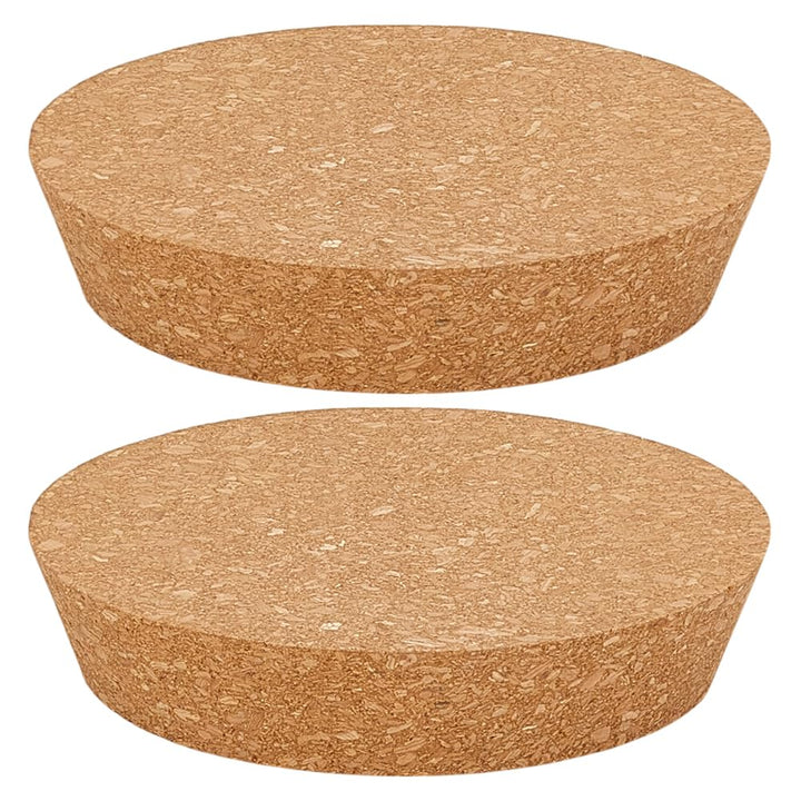 OLYCRAFT 2 Stück Grosse Korken 13~15cm Holzflaschendeckel Konische Korken Hölzerne Einmachglasdeckel