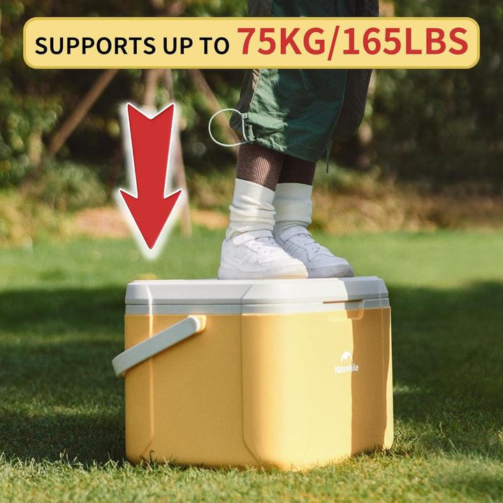 Naturehike Kühlbox 5 Liter/18 Liter Thermobox hochwertige PU Isolierbox 48 Std. Kühlleistung Kühltas