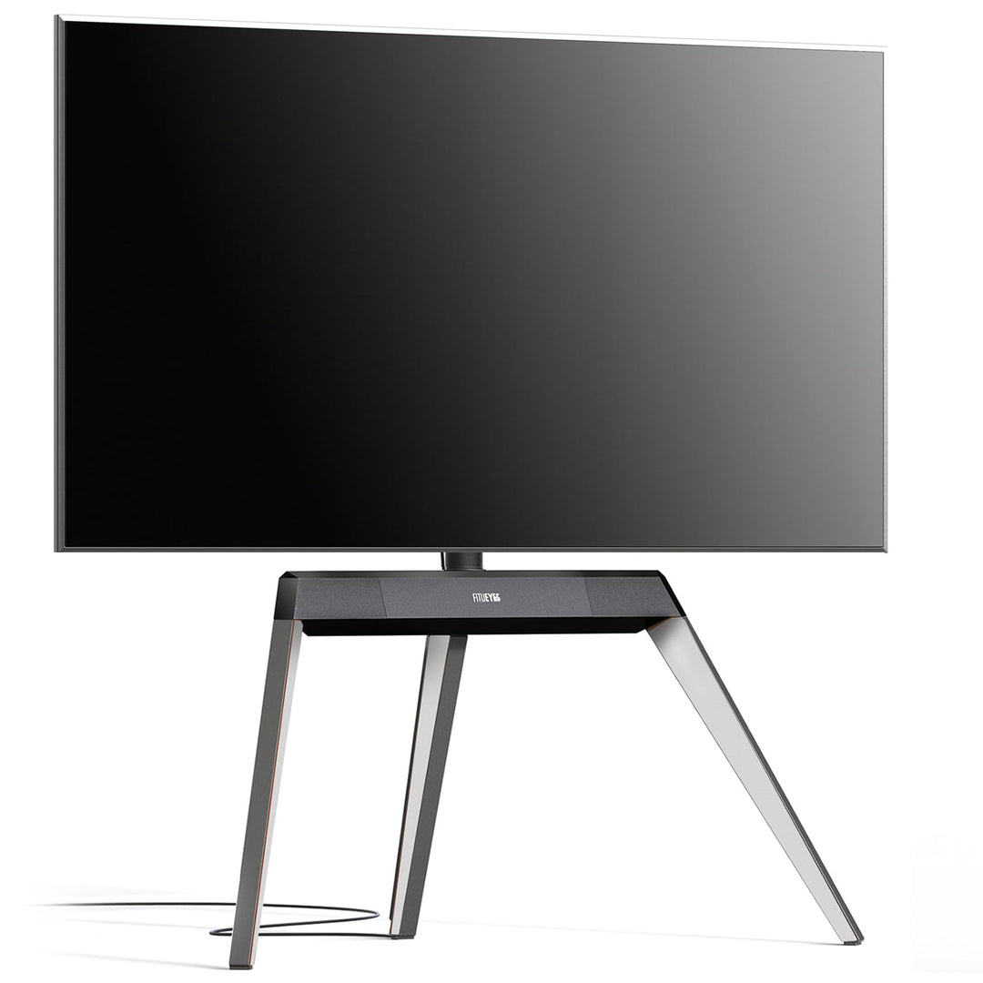 FITUEYES Design TV Ständer für 55 60 65 70 75 78 Zoll Fernseher TV Stand im Staffelei Design höhenve