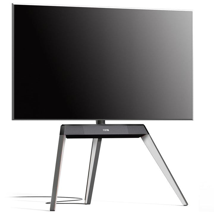FITUEYES Design TV Ständer für 55 60 65 70 75 78 Zoll Fernseher TV Stand im Staffelei Design höhenve